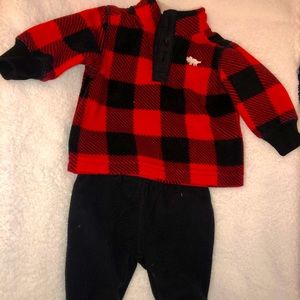 Newborn Red jacket with pants